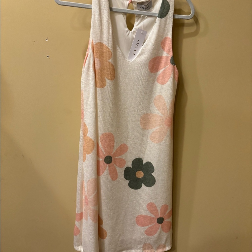 NWT Gilli Floral Sleeveless Shift Dress - Picture 2 of 5